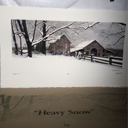 —Bob Timberlake “Heavy Snow”