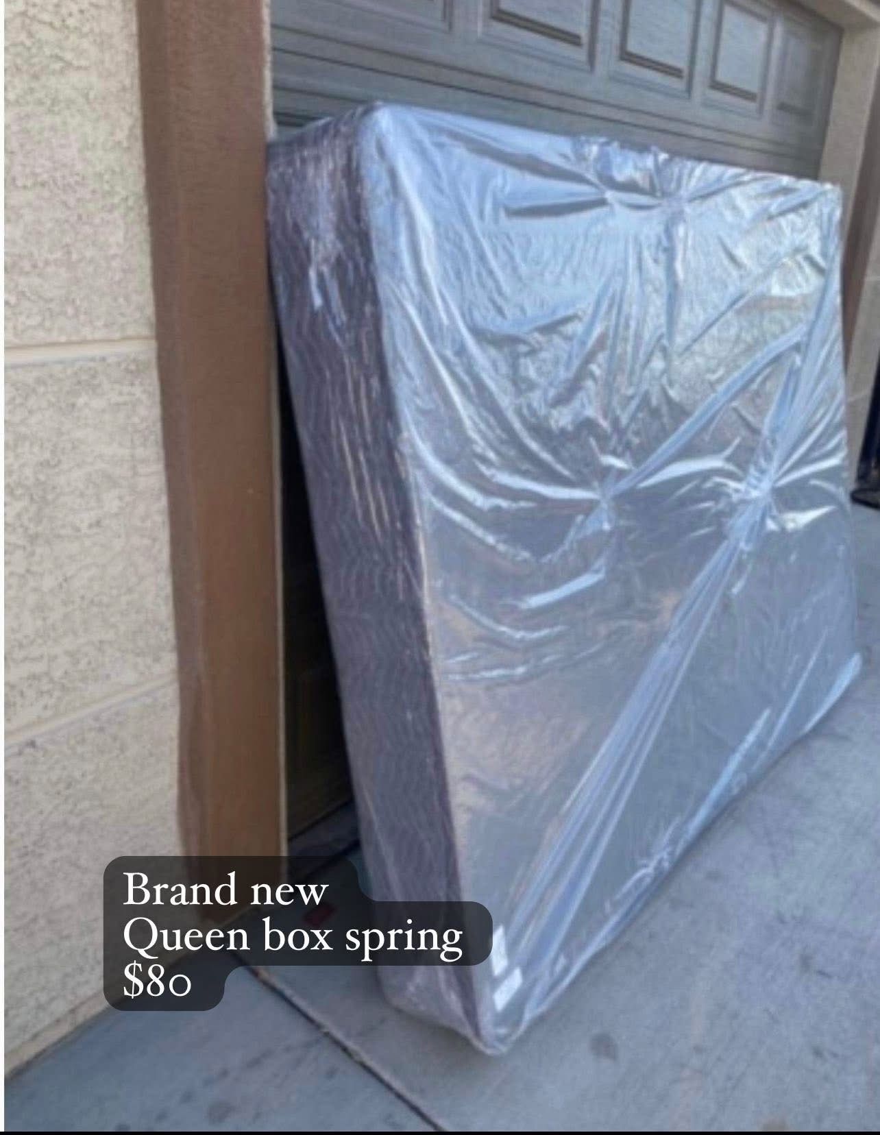 Brand New Queen Box Spring / Used Queen Box Spring