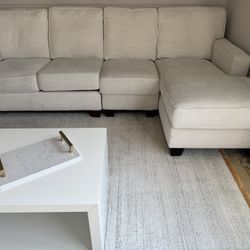 Sofa W/ Chaise - Model Home Furniture 