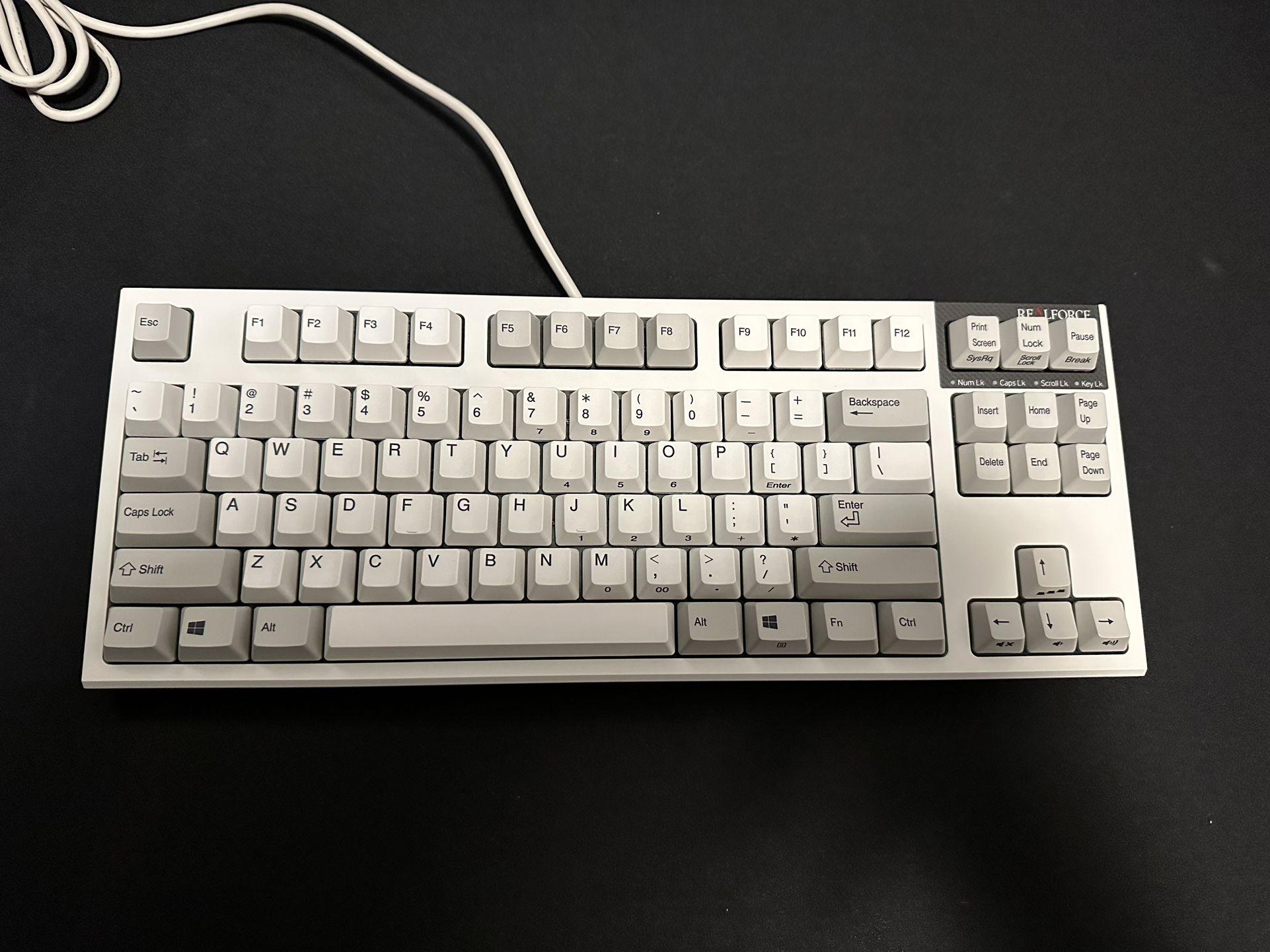 REALFORCE R2 PFU Limited Edition 45g Topre Ivory Keyboard
