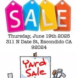 ALL YOU CAN CARRY CLOTHES Yard Sale Escondido THURSDAY