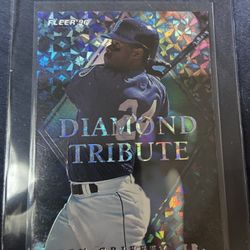 1996 Fleer Diamond Tribute #3 Ken Griffey Jr. - MINT CONDITION