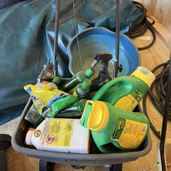 Seeder And Chemicals