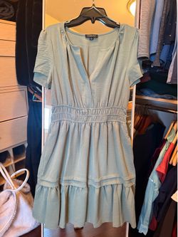 Green dress