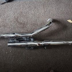 Honda Sankei VT1000 2335 Full Exhaust And Mufflers 