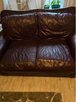 Leather 2 seater