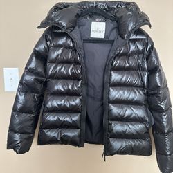 Moncler Puffer Jacket With Belt 