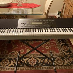 Casio Wk240 Keyboard And Stand 
