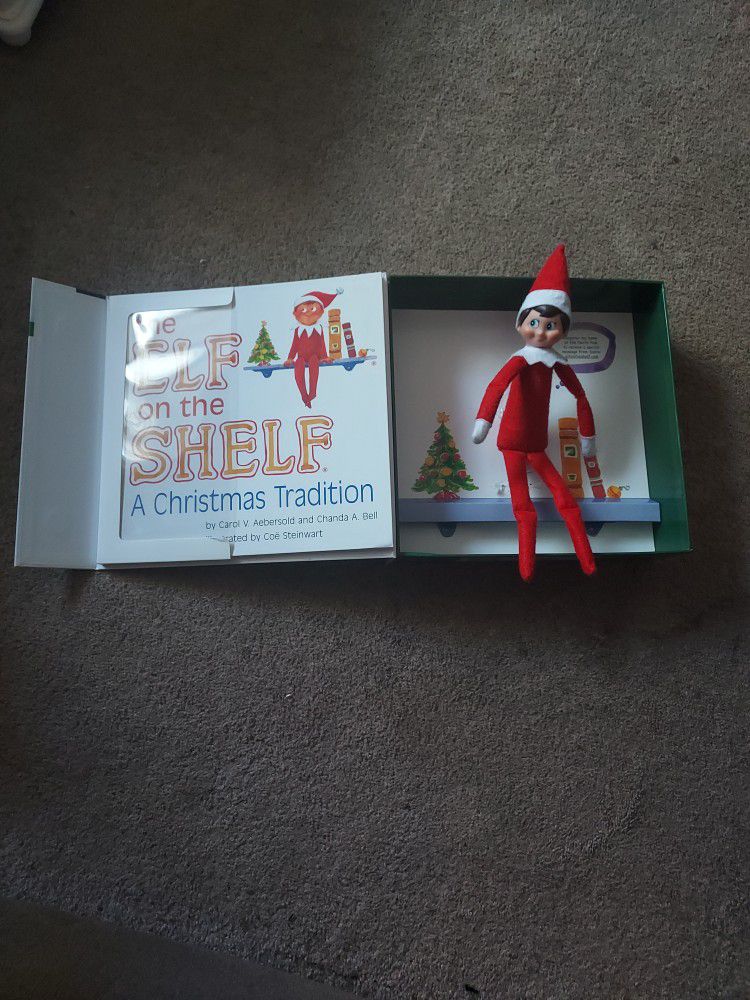 Comes With Book & Elf On Shelf