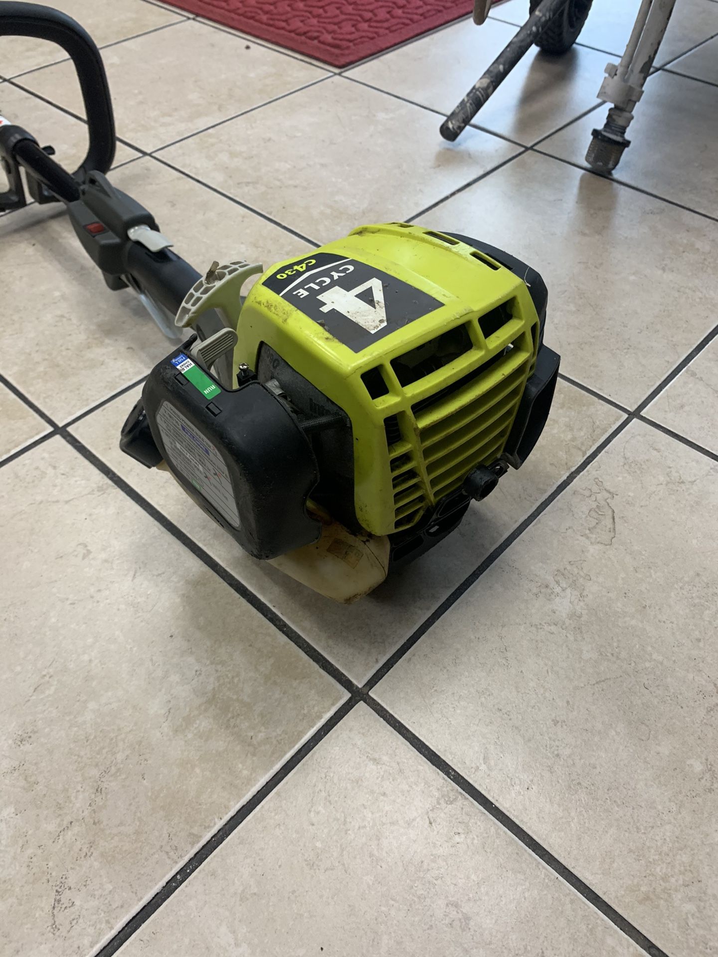 Ryobi c430 Weed Eater W/ Edger Attachment! for Sale in Tampa, FL OfferUp