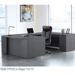 U Shaped Desk Office Furniture 