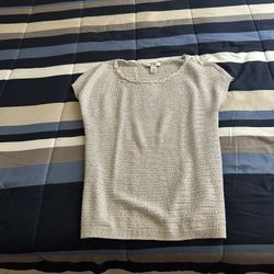 Beautiful Champagne Sweater Top