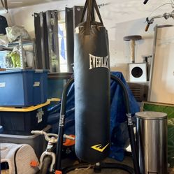 Everlast Punching Bag & Stand 