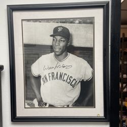 Signed Willie McCovey San Francisco Giants photograph, authenticated!