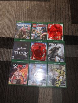 Xbox games, used