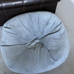 Bean Bag Chair Cover Only Grey Corduroy 