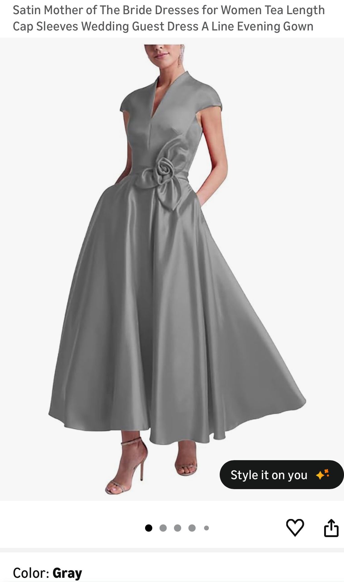 Best Man White Suits And Bridesmaid Gray Dress