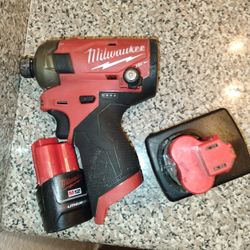 12V Li-Ion Brushless Cordless Stubby 1/4 in. Impact Wrench