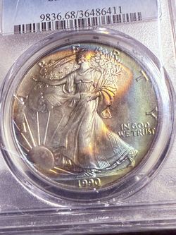 1oz Silver Eagle Graded