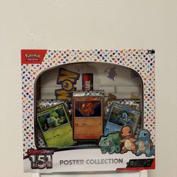 Pokemon TCG Scarlet & Violet 151 Poster
Collection Sealed English New - Sealed