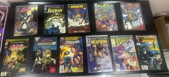 Vintage comic books