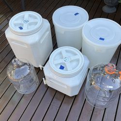Wine, Beer Making Containers