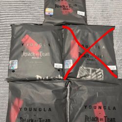 Attack on titan joggers and shirt Young La