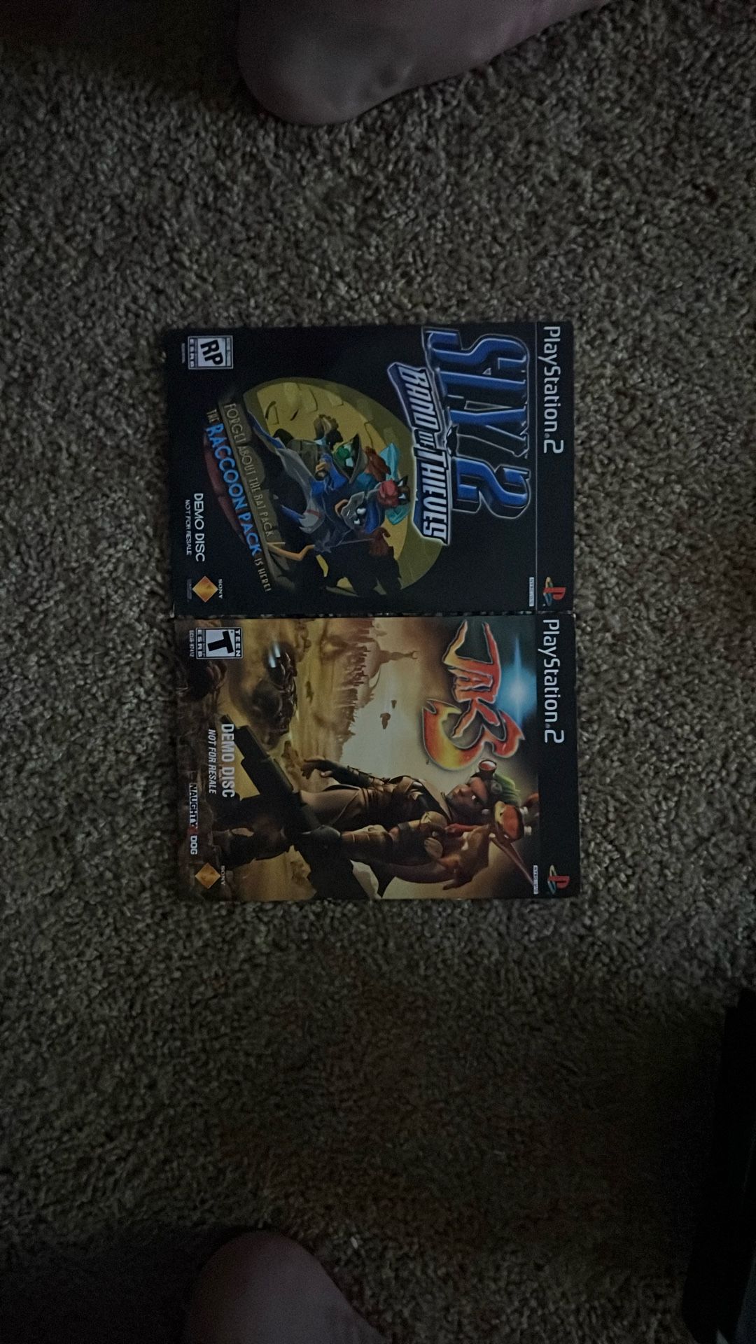 PS2 PlayStation 2 Sly 2 Jack 3 Demo Discs