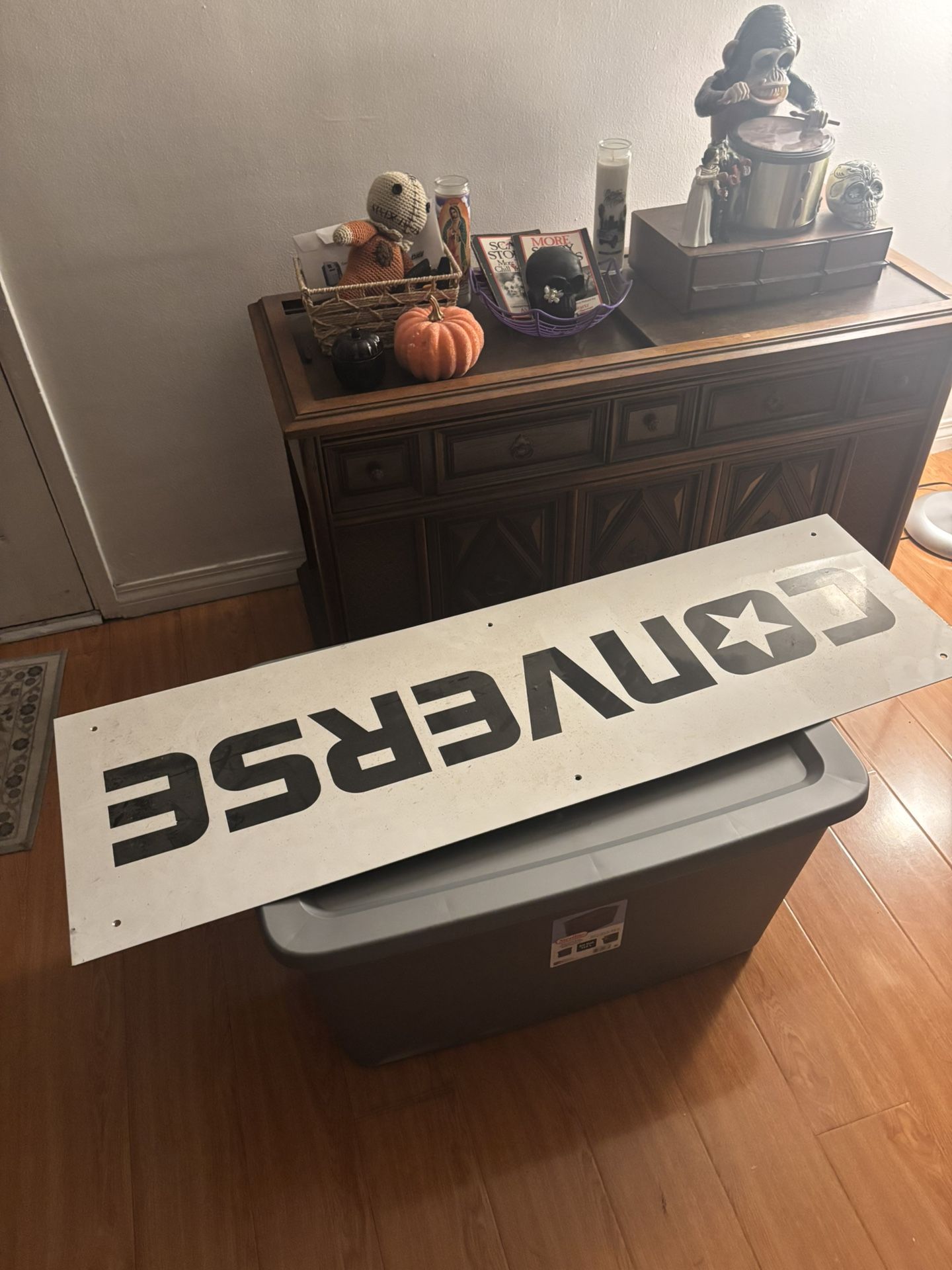 Converse Metal Sign