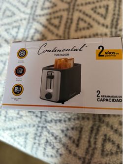 Continental 2 slice toaster