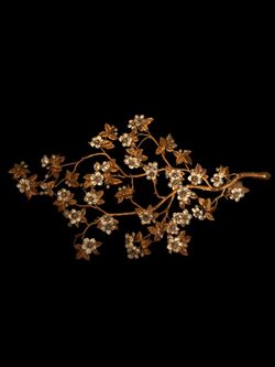 Vintage MCM Syroco  Burwood Cherry Blossom Wall Art