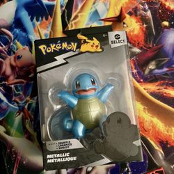 Pokémon Select Metallic Squirtle Jazwares