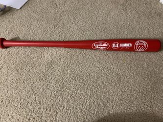 Red Louisville Slugger 29” bat