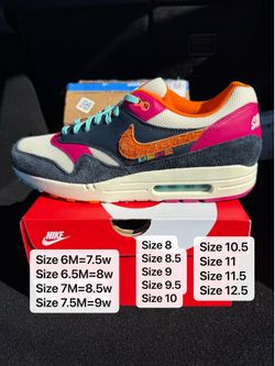 Air Max 1 Padres all sizes