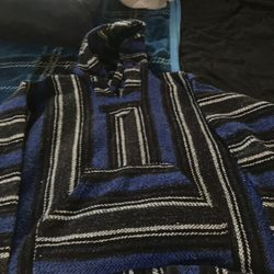 2 Mexican Style Poncho Sweaters