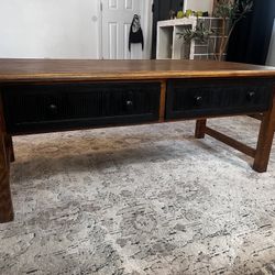 Solid Wood Coffee Table 