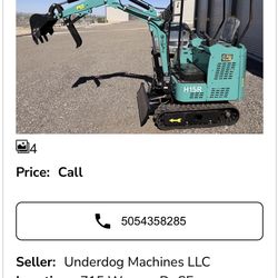 2025 H15 Mini Excavator 