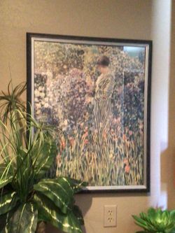 Framed Impressionist print
