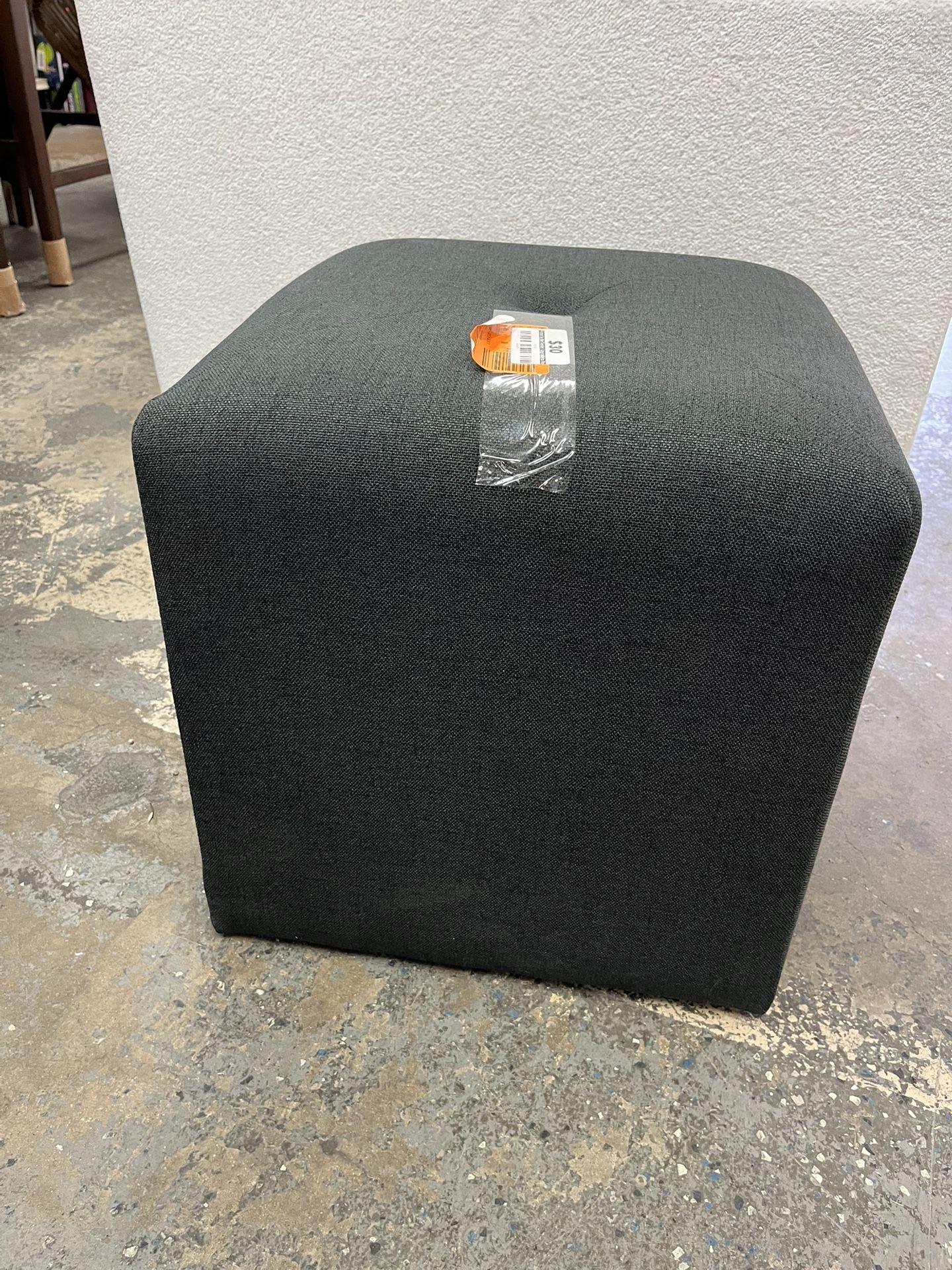 Cayla Dark Charcoal Ottoman