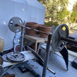 Weight Bench And Weights For Sale 
