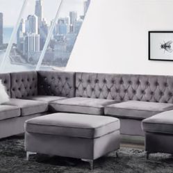 Large Sectional Sofa With Pillows 