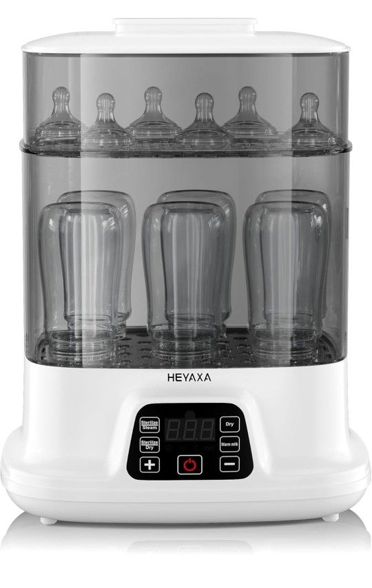 NEW NEW Electric Bottle Steam Sterilizer Dryer Milk Warmer Teething Toys Auto Off