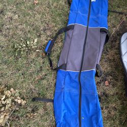 Blue travel bag 