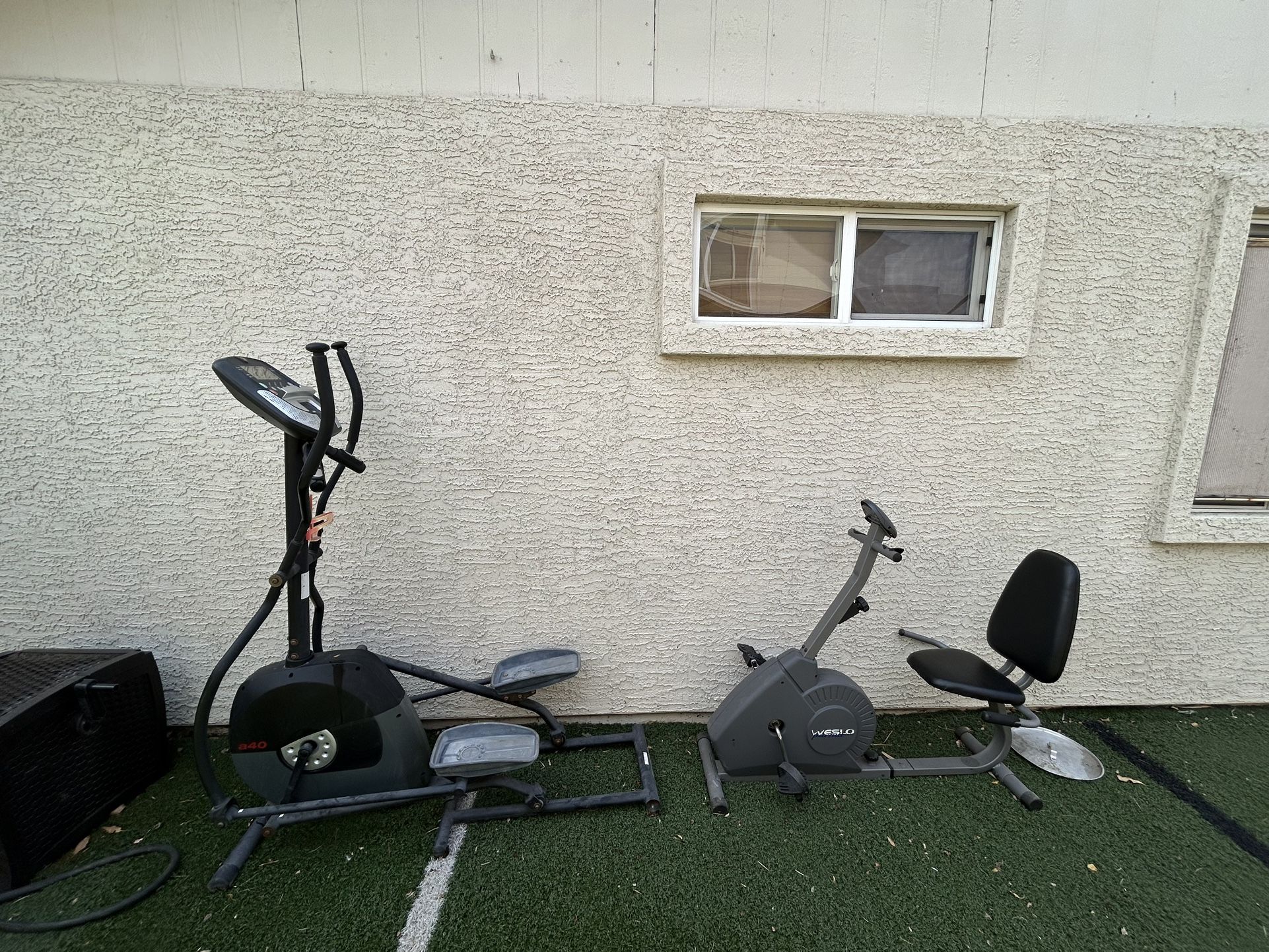 Elliptical Trainer & Exercise Bike
