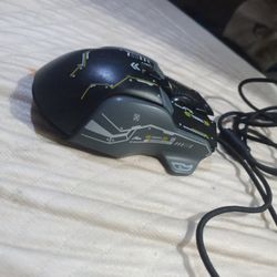 A gameing mose and it wokes