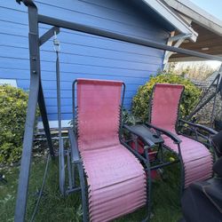 2 Seat Patio Swing Chair