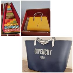 New With Tags Christian Louboutin Africube Paloma Handbag Purse Or Givenchy Navy Leather Tote 