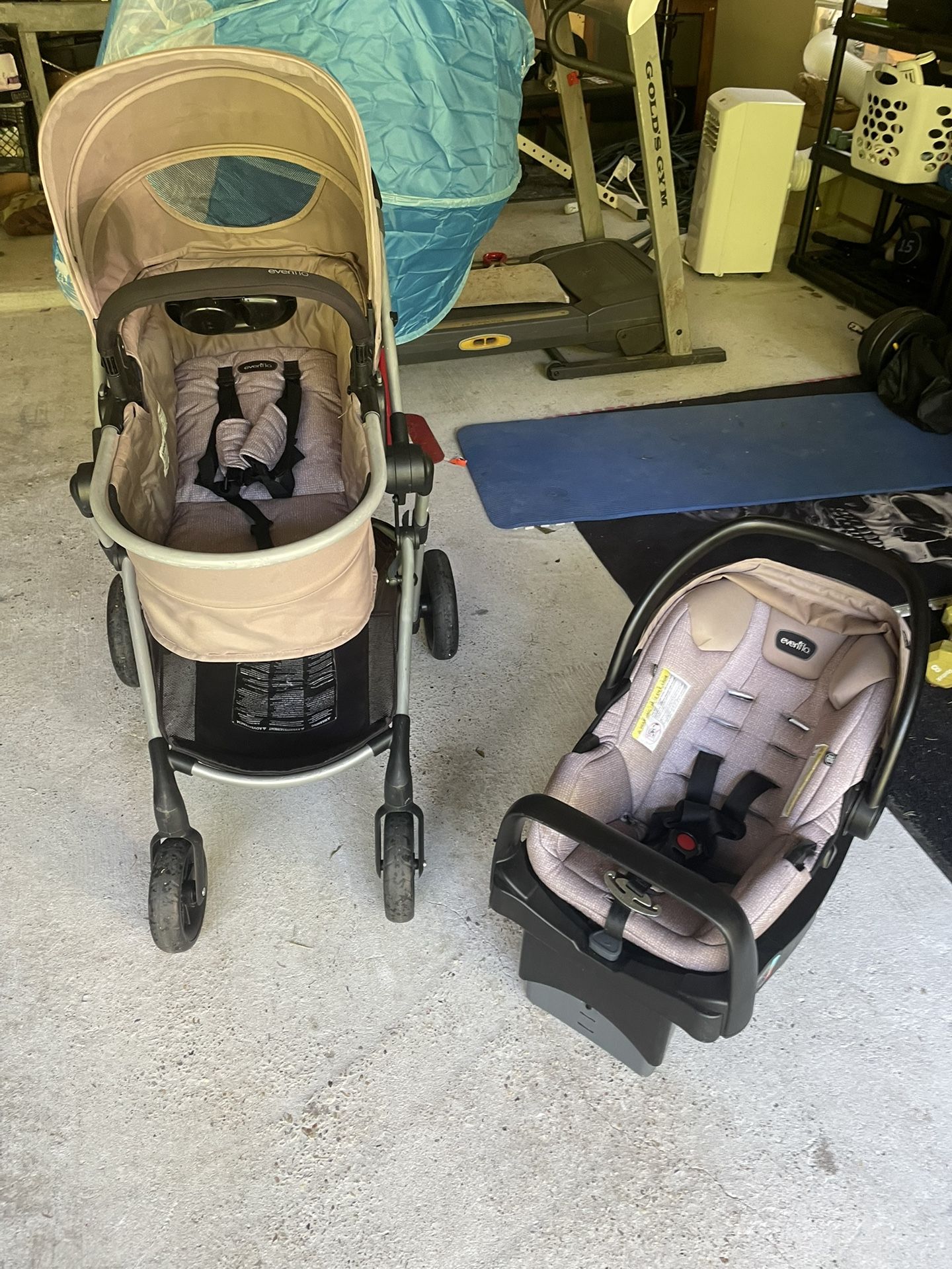 Carseat And Stroller