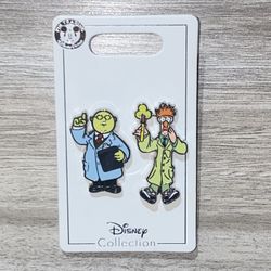 New Disney Pins Set 2 Professor Honeydew Beaker +Map Disneyland The Muppets.