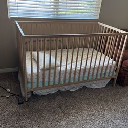 Ikea Baby Crib Very Good Condition for Sale in Fontana CA